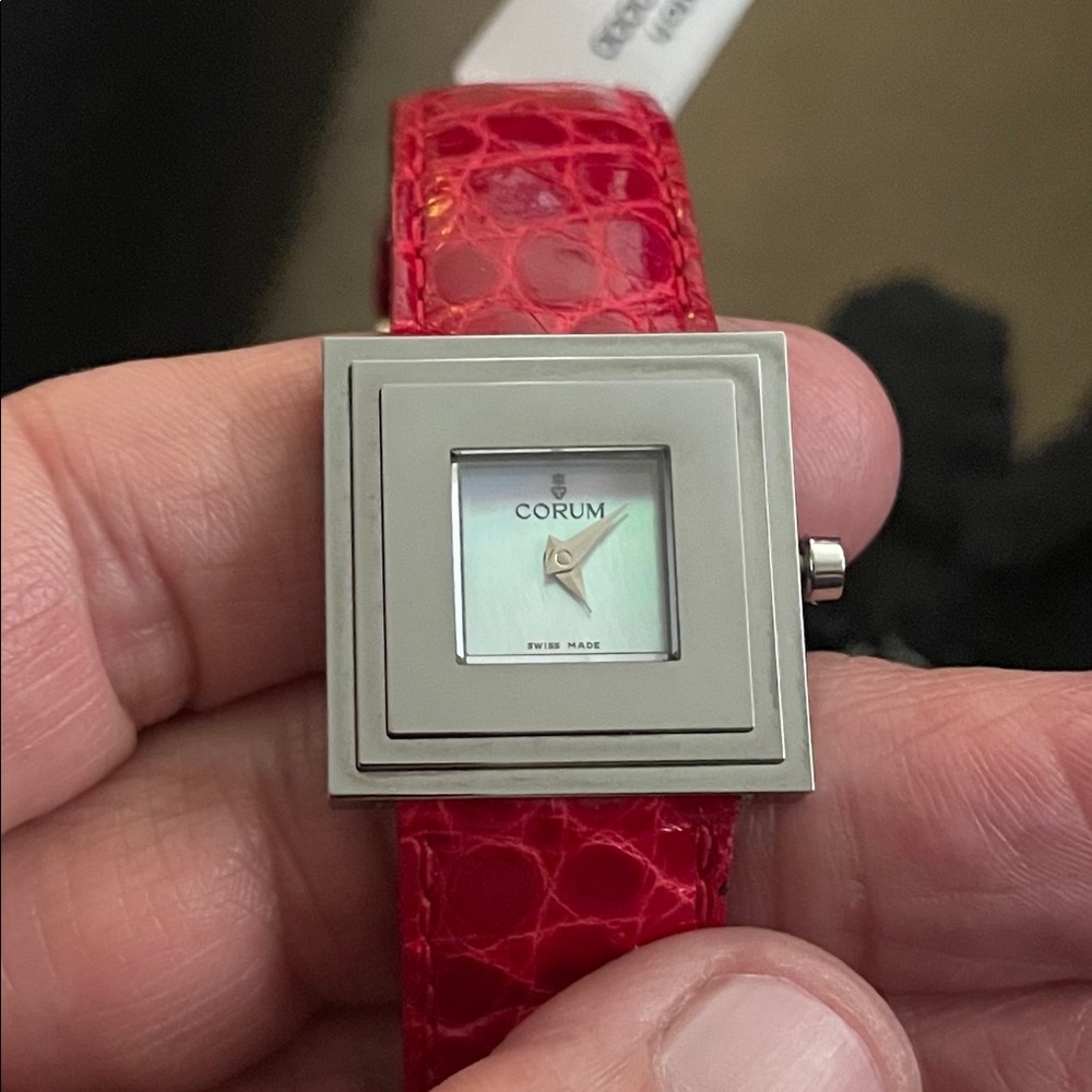 NEW Corum Swiss Ladies Sevigne Pearl dial watch